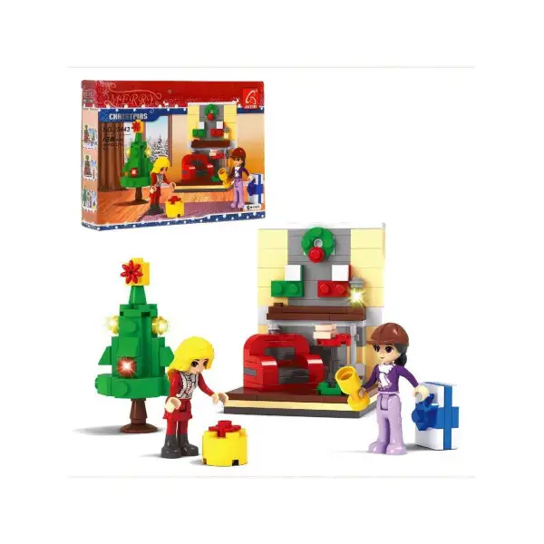 Конструктор детский/развивающий "Гостиная"/Развивающая детская игра/158 деталей