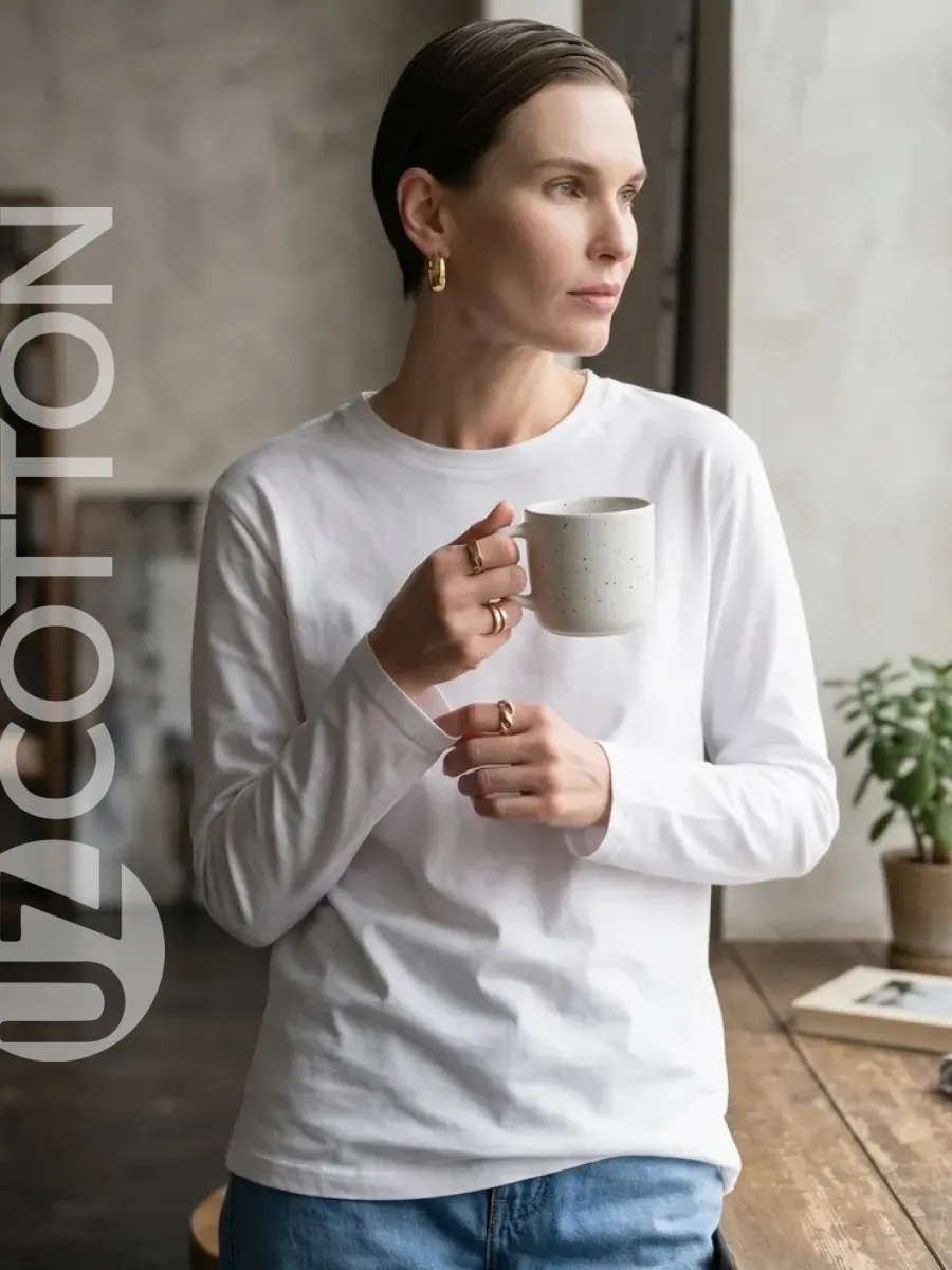 Лонгслив футболка с длинным рукавом