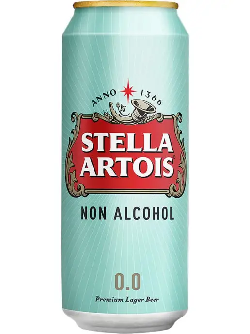 STELLA ARTOIS Пиво безалкогольное светлое 0,45 л, 12 шт, 0,45 л, 12 шт