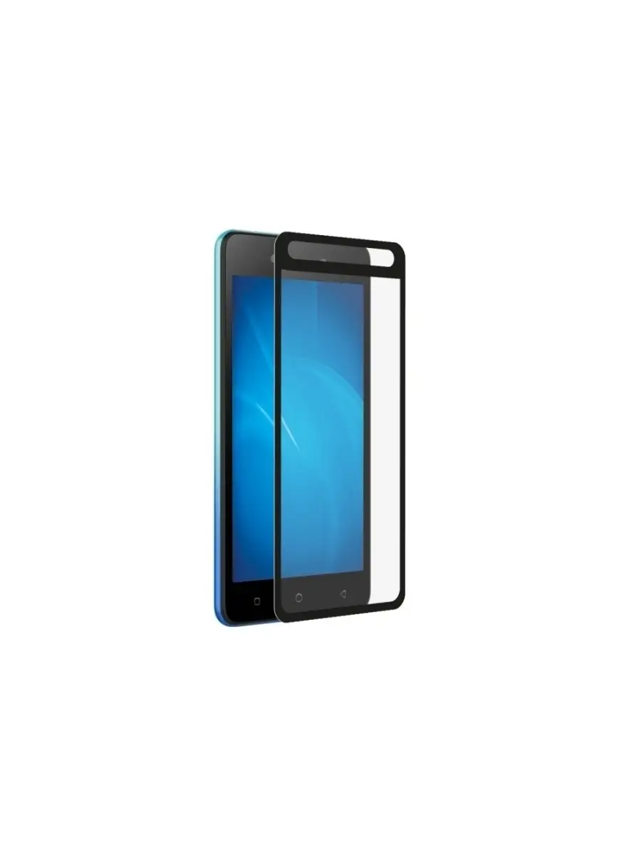 Защитное стекло с цветной рамкой для телефона Itel A16 Plus DF 40803077  купить в интернет-магазине Wildberries