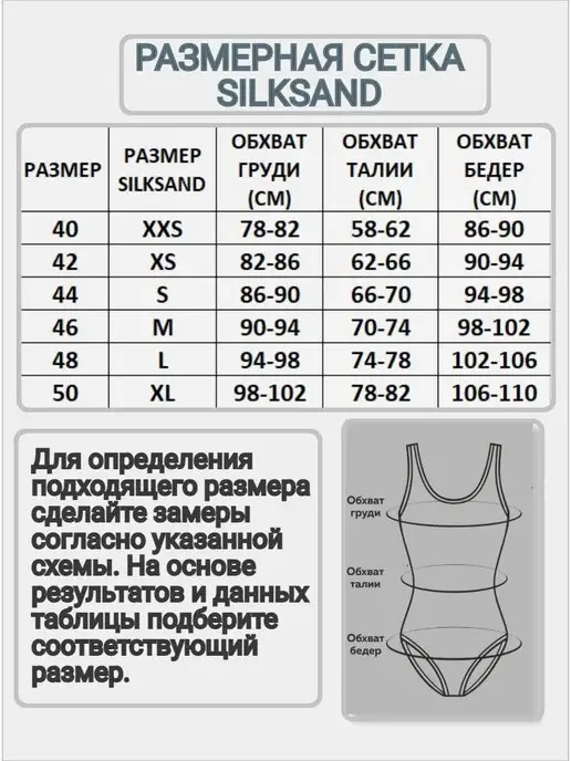 SILKSAND Плавки купальные для раздельного купальника, черный, фото 4
