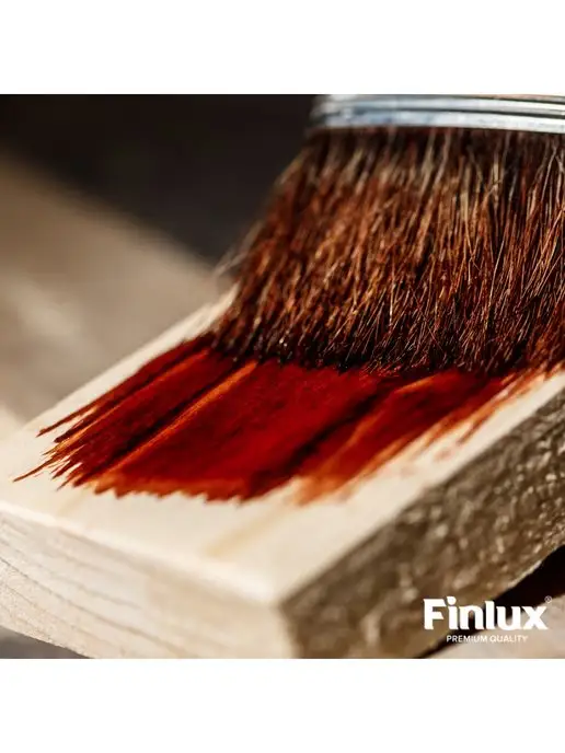 Finlux Святозар-92 акриловый лак для дерева, орех коричневый 0.8кг, 0,8 кг, фото 6