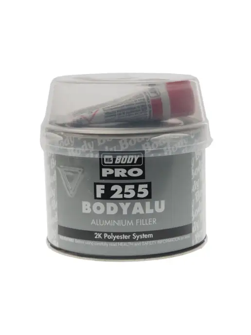 BODY Шпатлевка с алюминиевым наполнителем PRO F255 ALU 1кг, 0,25 кг