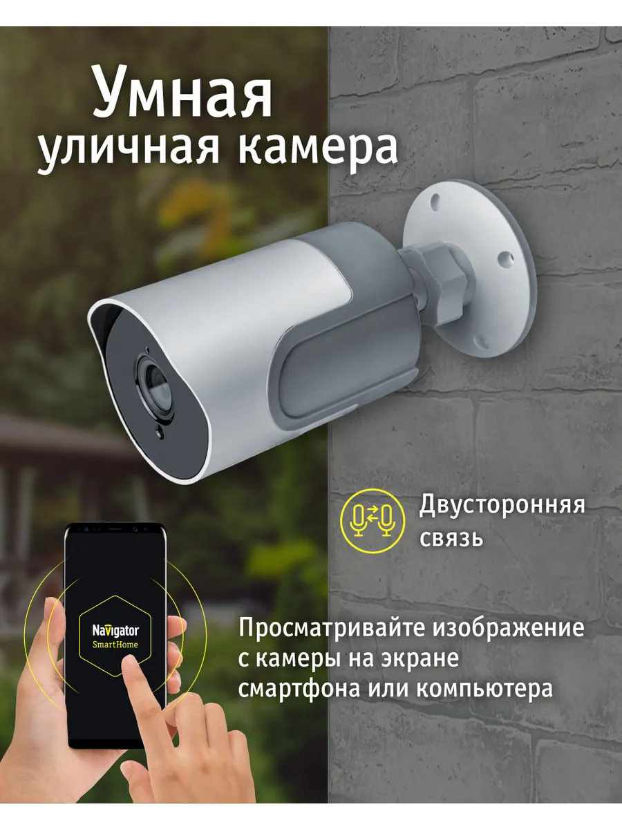 Умная камера/видеокамера уличная/для умного дома