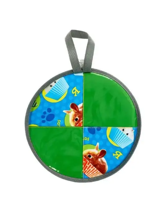 Nika Kids Детская мягкая круглая ледянка с ручкой для катания с горки, вариант, фото 6