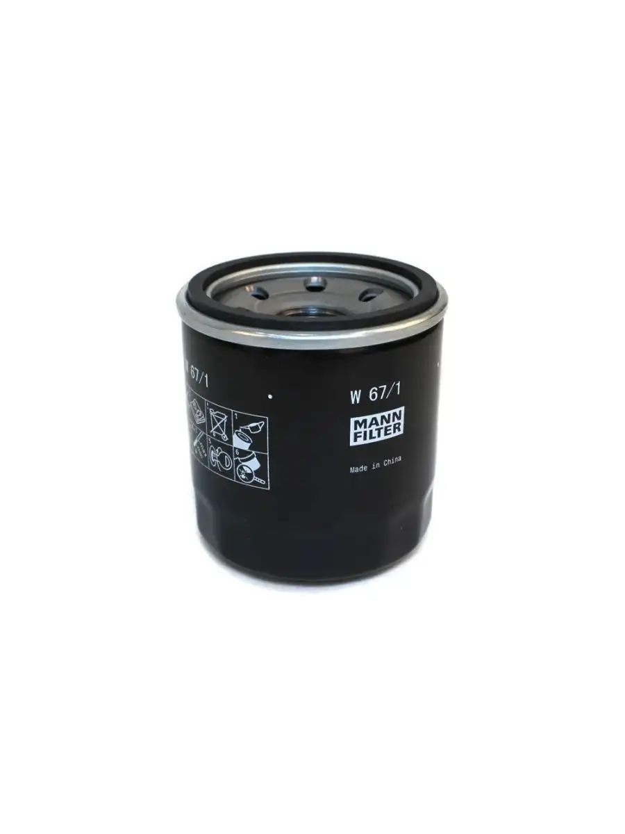 Фильтр масляный КИА, МАЗДА, ФОРД W67/1 MANN FILTER 40952503 купить за 1 355  ₽ в интернет-магазине Wildberries