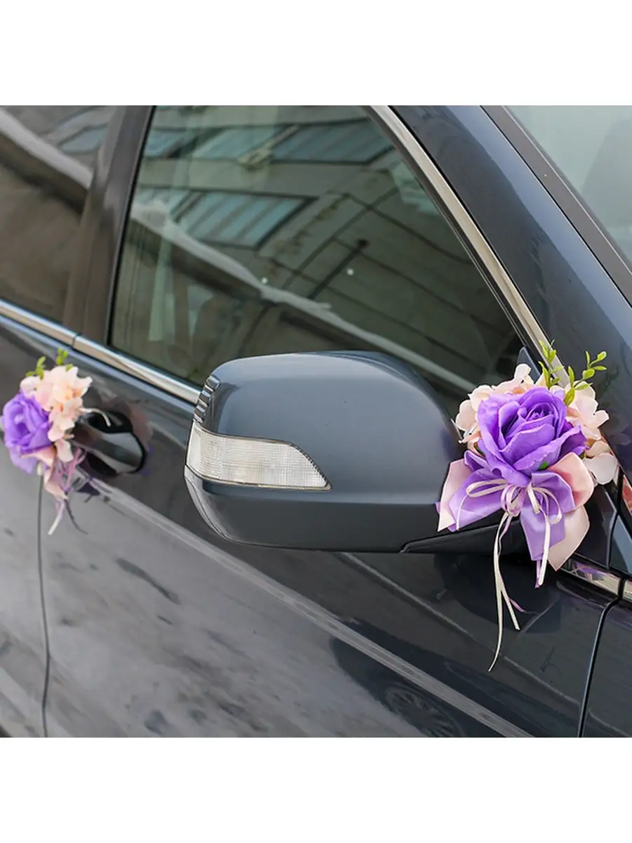Как красиво украсить машину на свадьбу - Мастерская эмоций