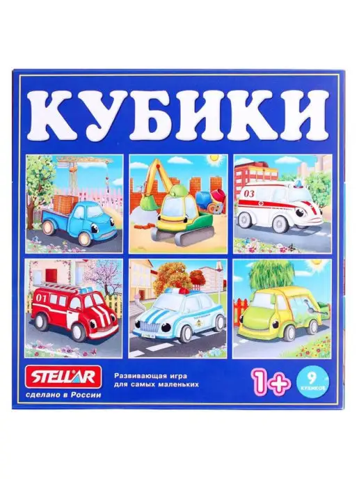Stellar Развивающая игра для малышей, собери картинку, 9 шт, 9 шт, фото 4