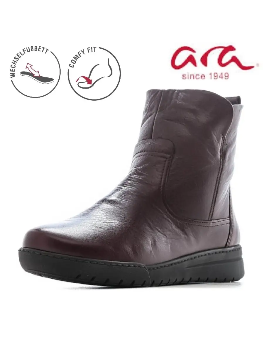 Ботинки женские зимние/ с увеличенной полнотой/ немецкая обувь премиумкласса ARA 41151227 купить в интернет-магазине Wildberries