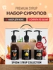 Набор сиропов Ваниль, Карамель, Миндаль и дозатор Spoom 41200264 купить за 843 ₽ в интернет‑магазине Wildberries