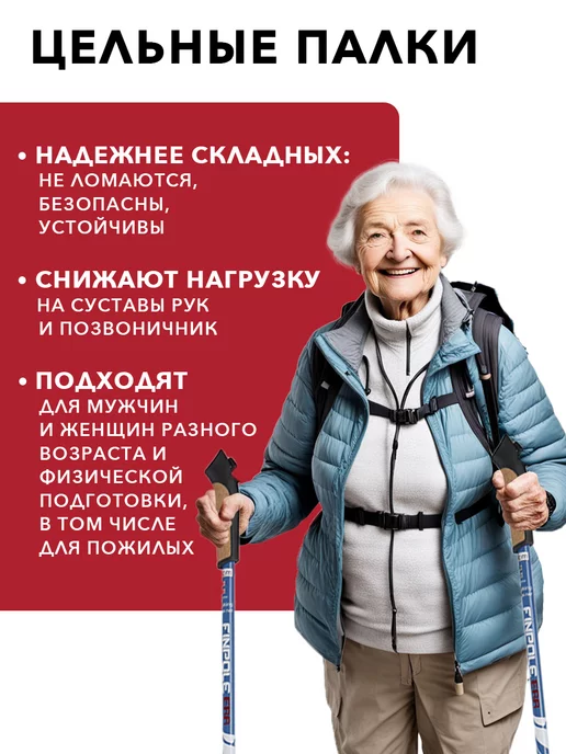 Finpole Палки для скандинавской ходьбы, карбоновые, цельные ER, серый, фото 2