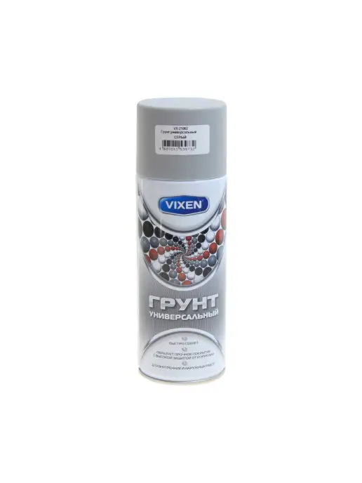 VIXEN Грунт серый аэрозоль 520мл, 520 мл