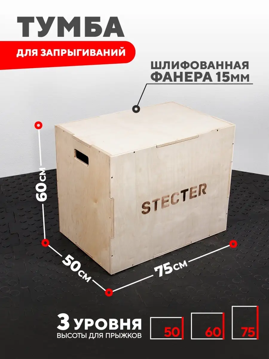 Provox StabiliBase（プロボックス スタビリベース）15個入　① Плиобокс тумба для запрыгивания 75*60*50 см stecter 41264443