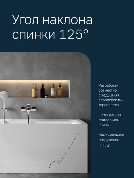 AM.PM Ванна акриловая Inspire 2. 0,170x75, 0.170x75, фото 6