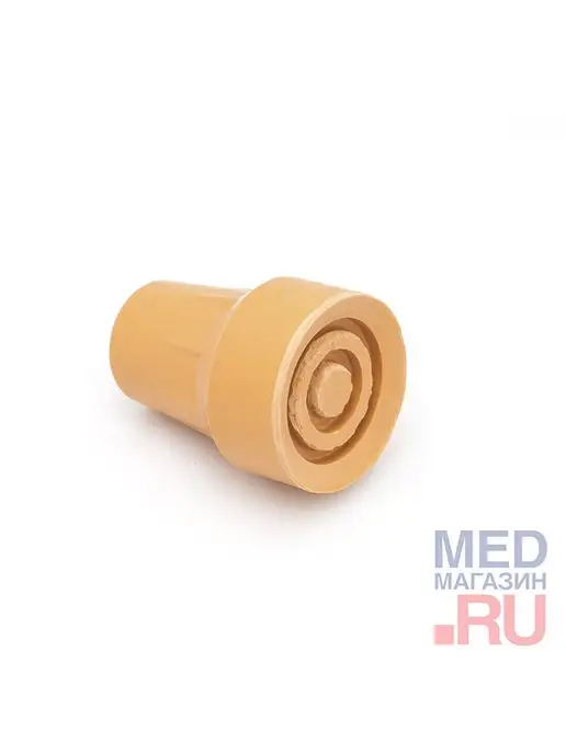 barry Резиновый наконечник для костылей 19 мм 10030 Т, бежевый, фото 3