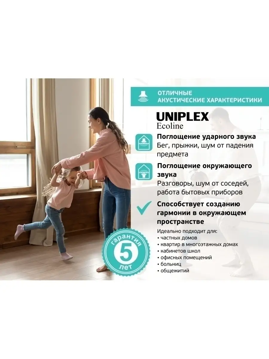 Подложка войлочная UNIPLEX ECOLINE пароизоляционная UNIPLEX 41372047 купить  за 1 813 ₽ в интернет-магазине Wildberries