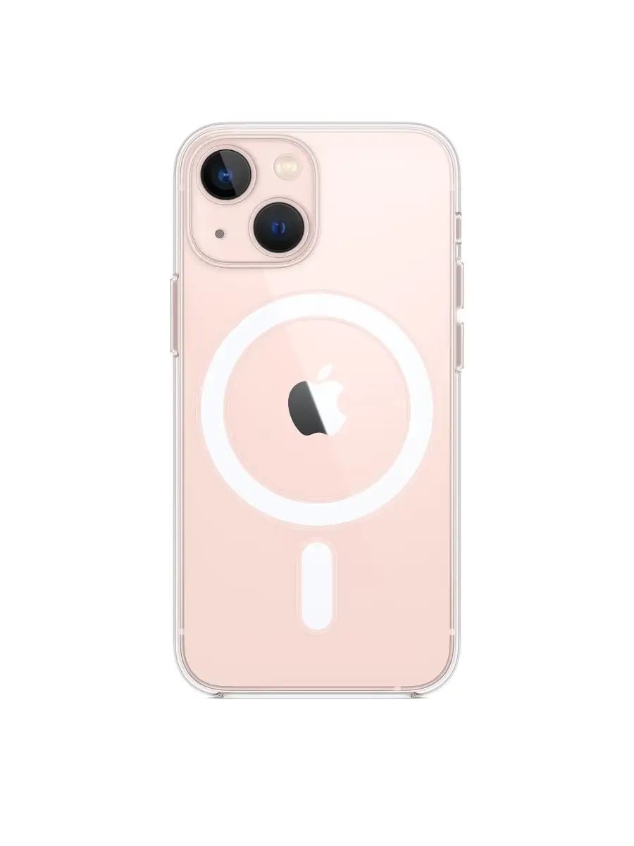 Чехол для телефона iPhone 13 mini Clear Case with MagSafe Apple 41415932  купить за 3 990 ₽ в интернет-магазине Wildberries