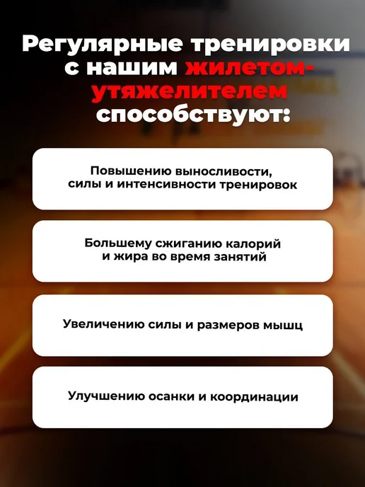 stecter Жилет утяжелитель 20 кг, 20 кг, фото 4