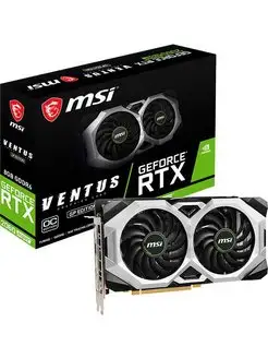 Видеокарта RTX 2060 VENTUS GP OC 6ГБ GDDR6, OC MSI 41495786 купить за 30 164 ₽ в интернет-магазине Wildberries