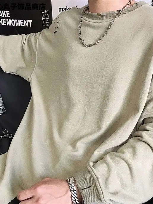 Soul Sister Outlet Цепочка колючая проволока на шею бижутерия y2k, серый, фото 8