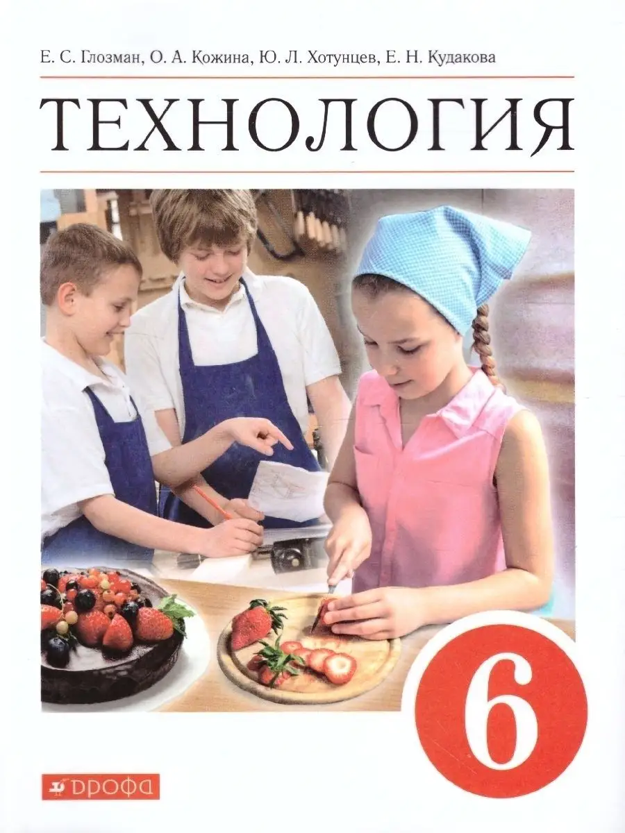 Технология 6 класс. Учебник. ФГОС Просвещение/Дрофа 41499158 купить за 893  ₽ в интернет-магазине Wildberries