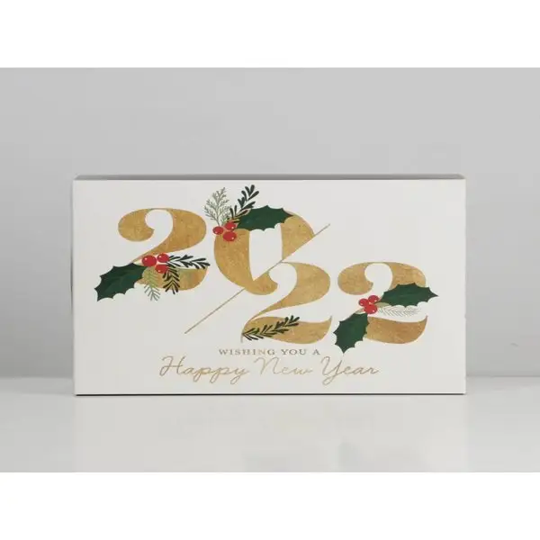 Подарочная новогодняя коробка для подарков, складная