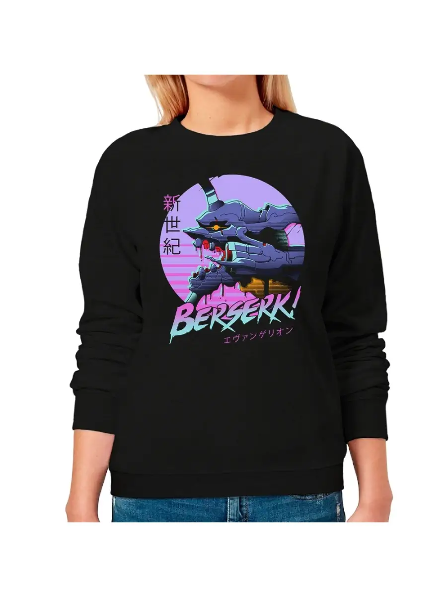 Свитшот Евангелион Берсерк /Neon Genesis Evangelion /Унисекс Dream Shirts  41521051 купить за 3 547 ₽ в интернет-магазине Wildberries