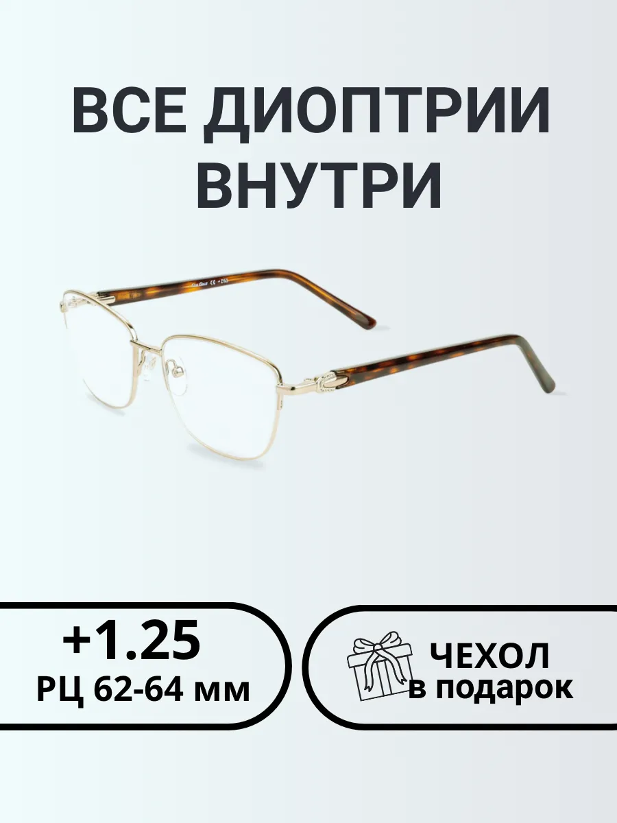 Очки для зрения женские кошачий глаз