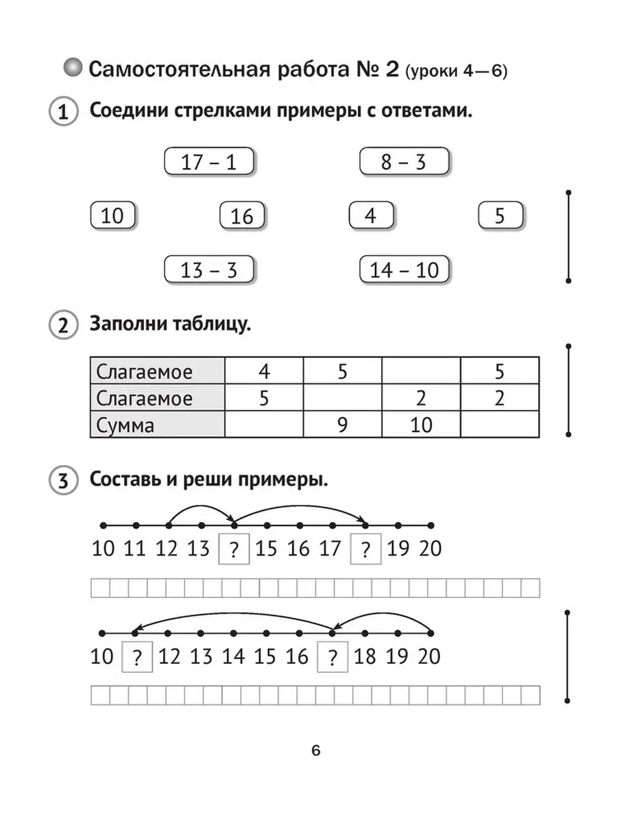 Математика 2 класс Самостоятельные и контрольные Вариант 1 Аверсэв 41561203  купить в интернет-магазине Wildberries