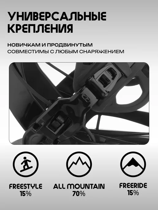 Prime Крепление для сноуборда COOL-С1, черный, фото 11