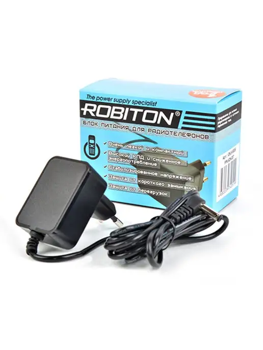 Robiton Блок питания ID6,5-500S 4,8x1,7 15 (+), 4.8x1.7