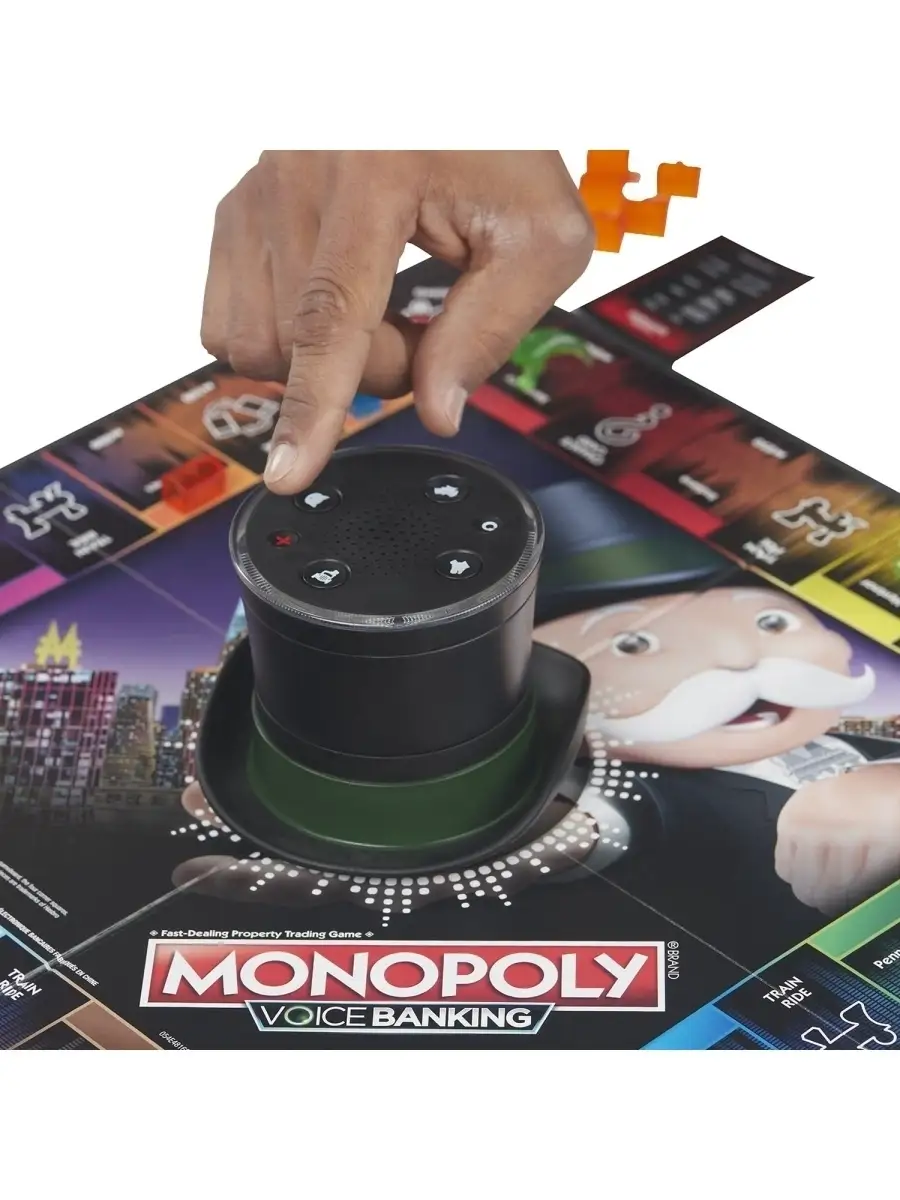 Игра настольная Монополия голосовое управление E4816121 MONOPOLY 41667574  купить в интернет-магазине Wildberries