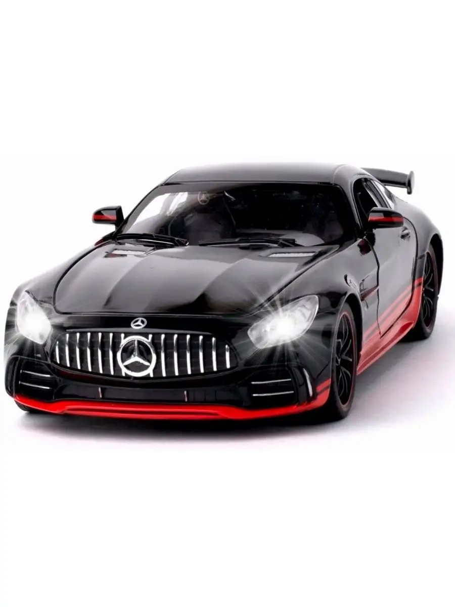 Металлическая машинка игрушка 1:24 Mercedes AMG GT DENCO.store 41670009  купить в интернет-магазине Wildberries