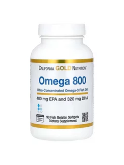 омега 800, omega 800. Рыбий жир 90 шт California Gold Nutrition 41711185 купить за 3 269 ₽ в интернет-магазине Wildberries