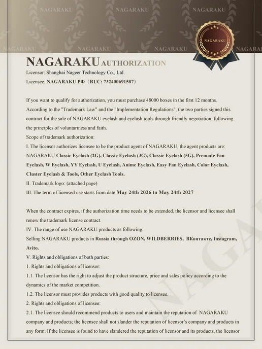 Nagaraku Готовые пучки 2D одинарные 0.10C микс 8-14 мм Нагараку, Отдельные длины 10 ресницы, фото 7