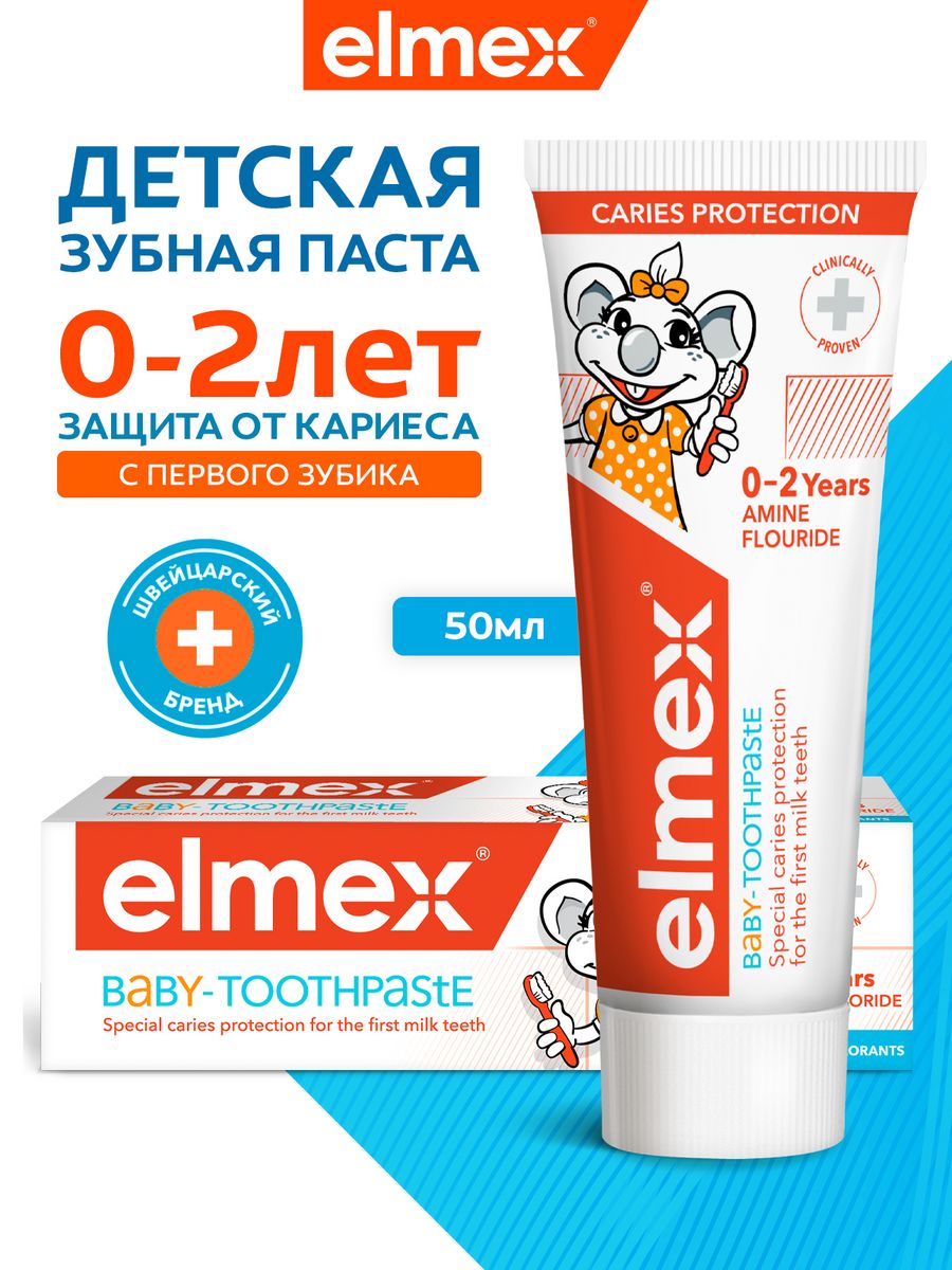 Elmex паста для детей