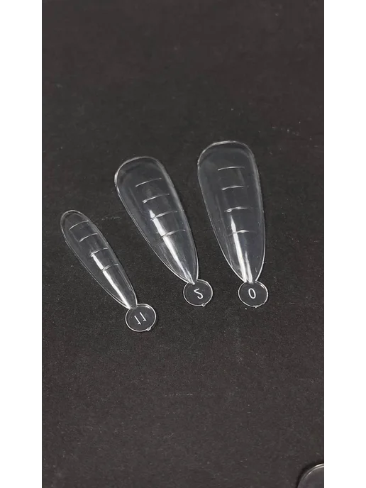 Nail Best Верхние формы для наращивания "Миндаль", 120 шт, 120 шт, фото 3