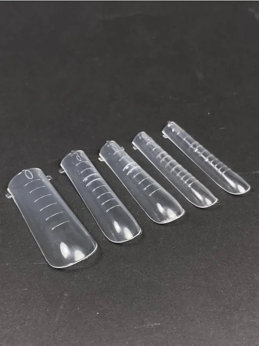 Nail Best Верхние формы для наращивания "Прямые арочные", 120 шт, 120 шт, фото 4