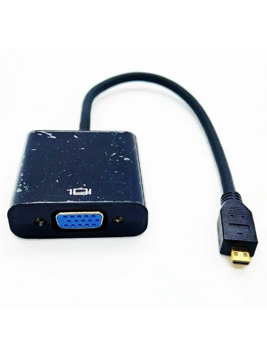 Конвертер видеосигнала, переходник micro HDMI-VGA MRM-POWER 41805820 купить  за 501 ₽ в интернет-магазине Wildberries