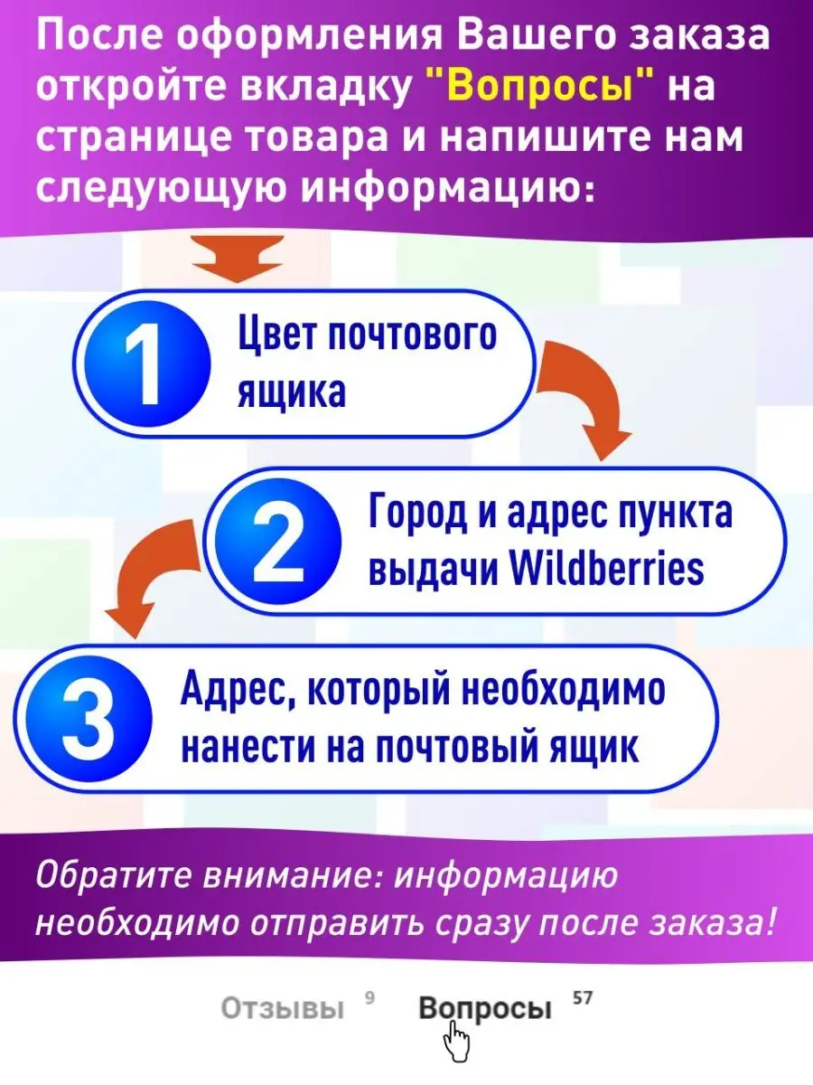 Дизайнерский почтовый ящик с объёмным адресом, 275х380 мм Промтехнологии  41832029 купить за 5 395 ₽ в интернет-магазине Wildberries