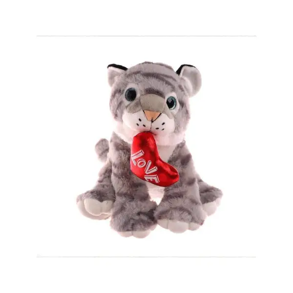 Мягкая игрушка "Тигрёнок с сердцем", 23 см/на Новый Год/Симв