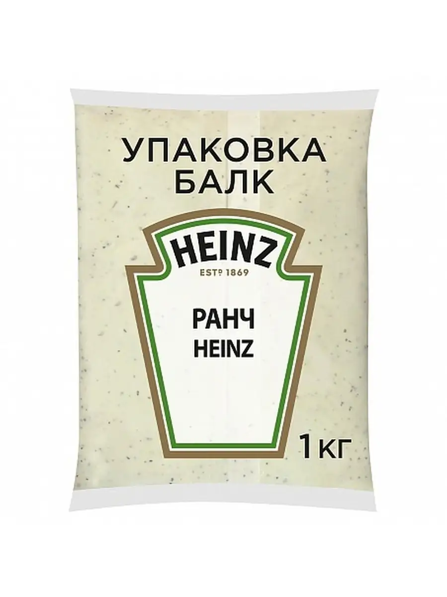 Heinz соус Чесночный Ранч Хайнц 1 кг. Heinz 41918569 купить в  интернет-магазине Wildberries