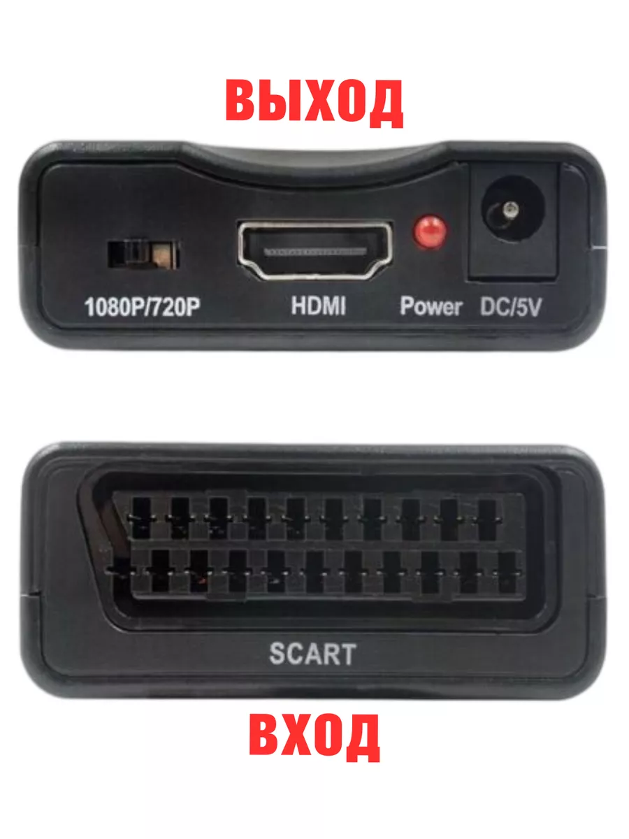 (1x) Кабель HDMI to Scart Audio/Video HD Converter