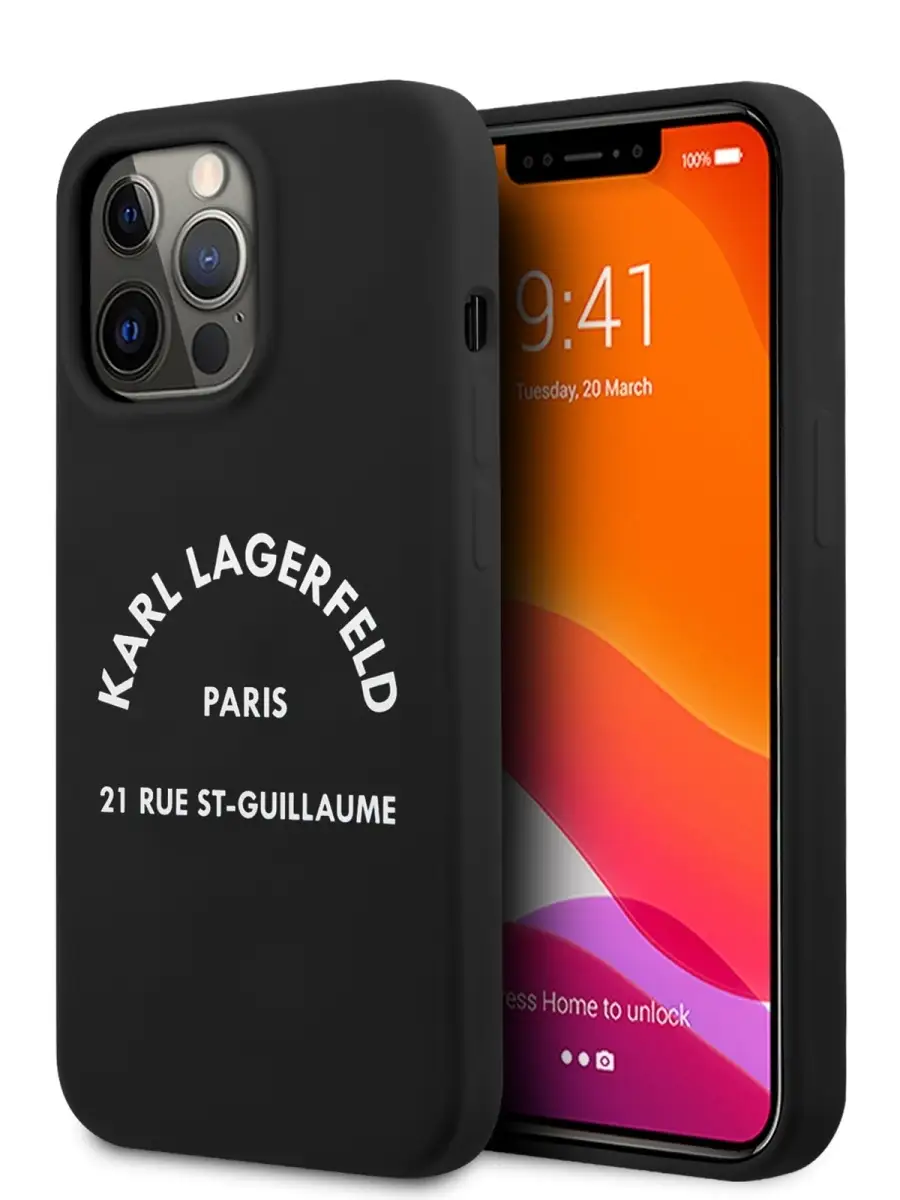 Чехол на iPhone 13 Pro Max силиконовый Liquid silicone Karl Lagerfeld  42053192 купить за 2 136 ₽ в интернет-магазине Wildberries