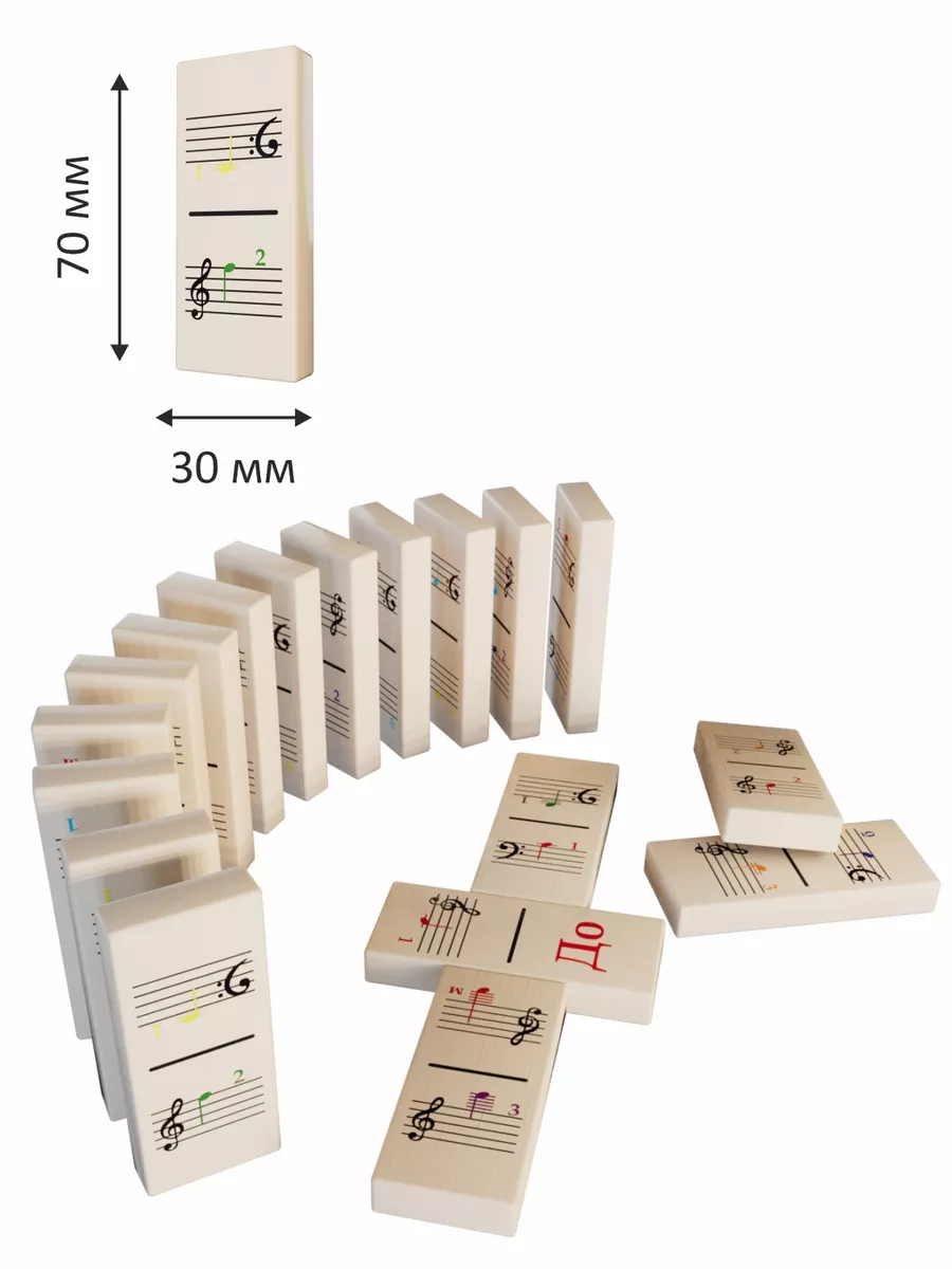 Детский набор Музыкальное домино, деревянные игрушки Краснокамская фабрика  деревянной игрушки 42078951 купить за 654 ₽ в интернет-магазине Wildberries