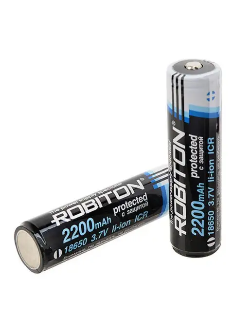 Robiton Аккумулятор 3.4 Li18650 3400мА с защитой, 2.2