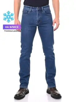 Джинсы мужские утепленные на флисе с начесом SUPER DATA jeans 42111550 купить за 1 275 ₽ в интернет-магазине Wildberries
