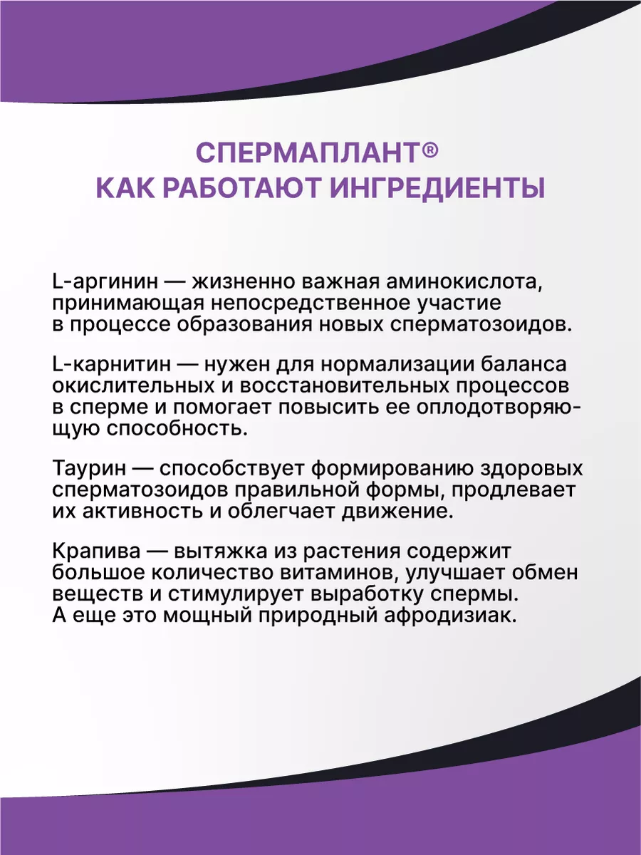 Как выбрать лучший препарат для улучшения качества спермы? | ReproPharma®