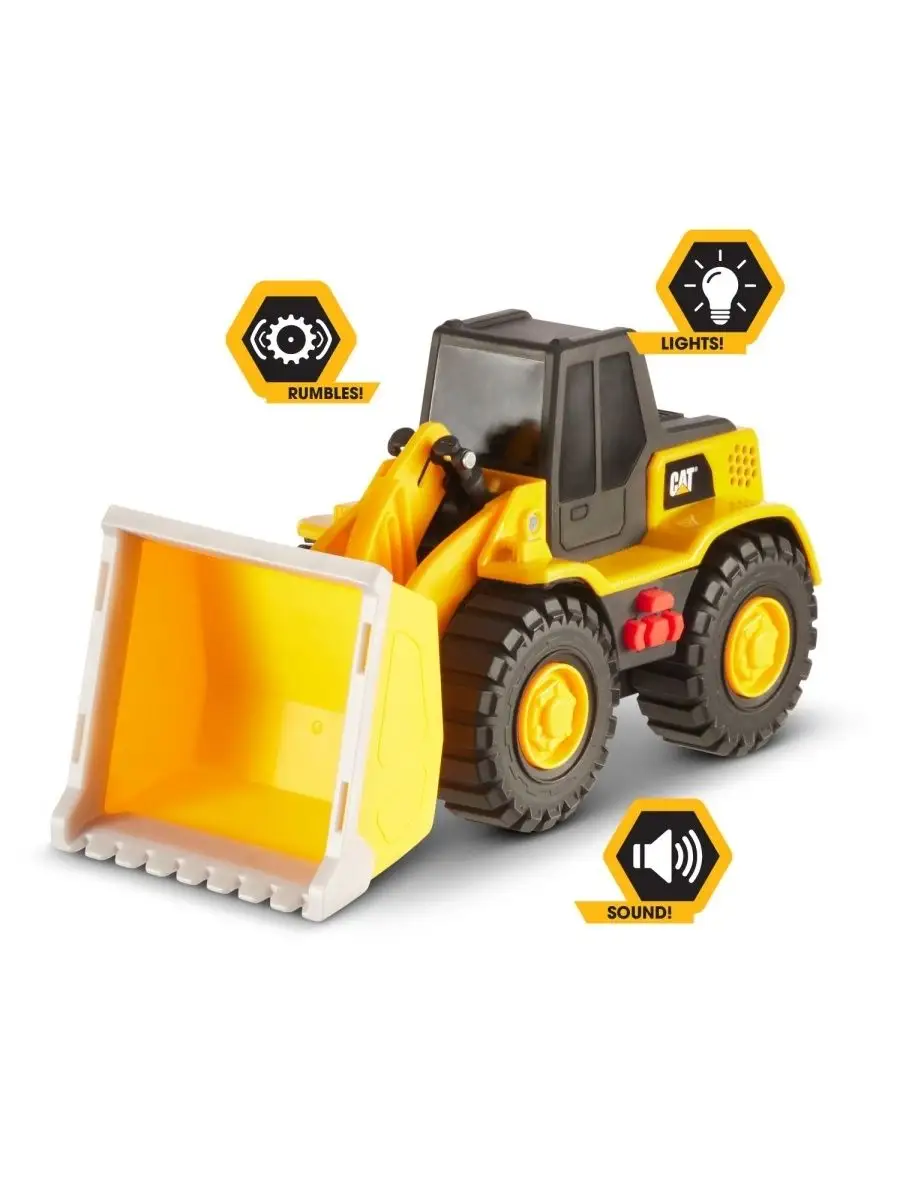 CAT, погрузчик Tough Machines, 25 см CAT 42281662 купить за 1 570 ₽ в  интернет-магазине Wildberries