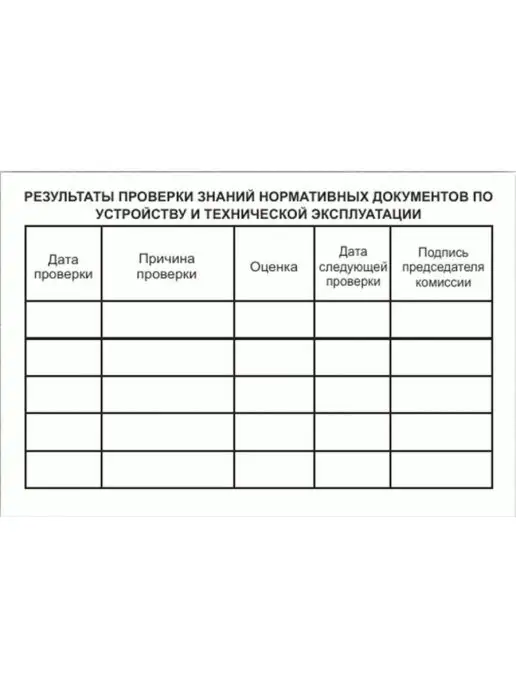 БИОТ Комплект бланков по электробезопасности, 5 шт, фото 6